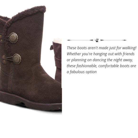 NEW BEARPAW Women's Wildwood Boots - Picture 9 of 10